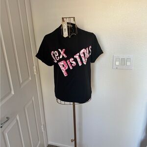 Alice + Olivia Black T-shirt